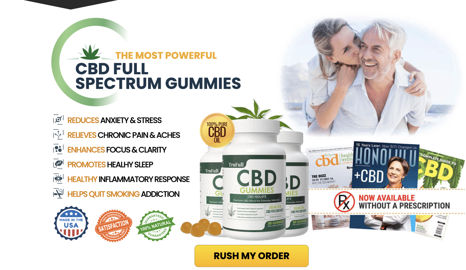 TruFull CBD Gummies USA, AU, CA